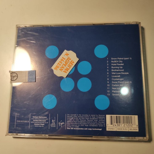 Alpinestars White Noise CD used, electronic music