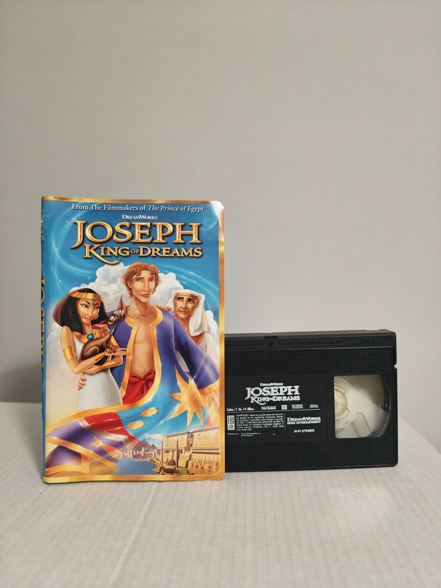 Joseph King Dreams VHS used, animated movie - € 5,50 - Vendora.cy