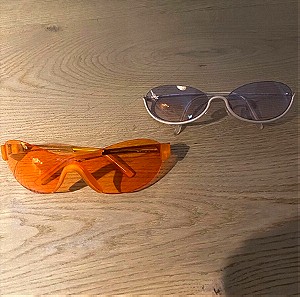 Δυο ζευγάρια γυαλιά fornarina 15€