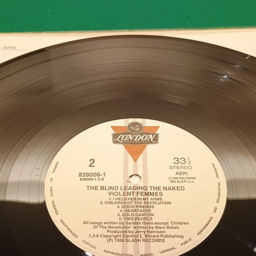 Violent Femmes The Blind Leading The Naked vinyl like new, rock