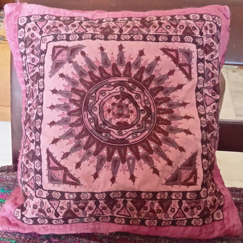 Pillowcases handmade from India, like new, set of two