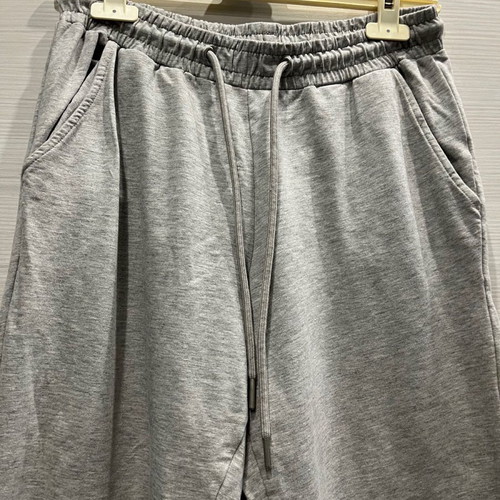 Women's pants new gray with high waist