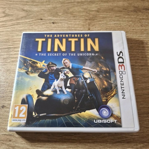 The Adventures of TinTin 3DS game like new