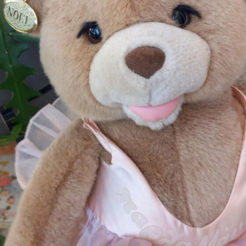 Noel Talking Bear Parlamama like new, 57 cm, 80s vintage