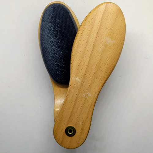 Marks & Spencer 3-in-1 wooden multifunctional brush for shoes, clothes and shoehorn