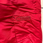 Ski pants used, red, size L
