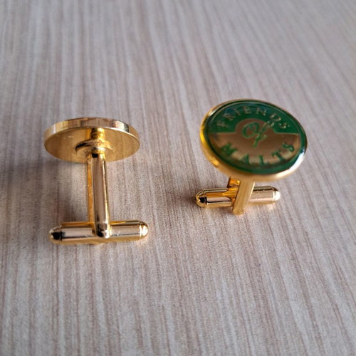 Friends of Malts cufflinks new
