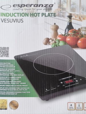 Esperanza induction hot plate Vesuvius new with box