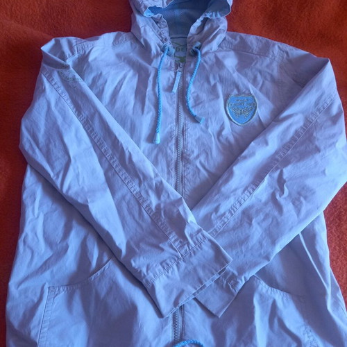 Jackett thin windbreaker like new, beige/blue