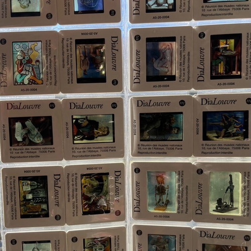 Musée Picasso Chefs-d’œuvre 40 diapositives slides like new