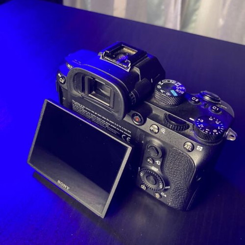 Sony a7iii mirrorless camera with SmallRig cage gift