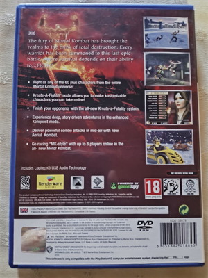 Mortal Kombat Armageddon PS2 game PAL