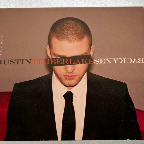 Justin Timberlake Sexyback 4-trk CD single used