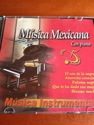 Musica Mexicana con piano CD like new