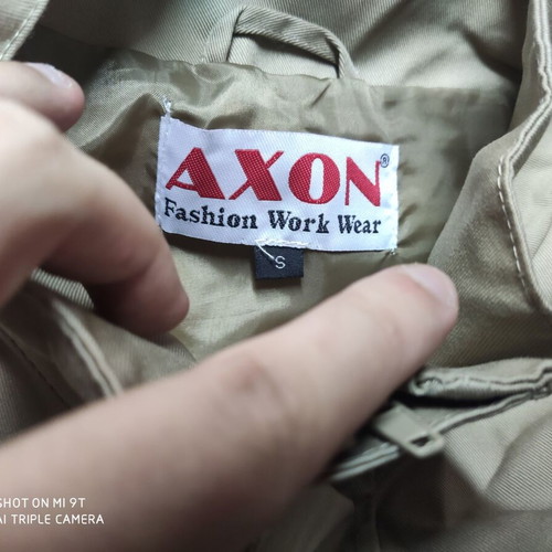 Axon Work Jacket Beige Professional New