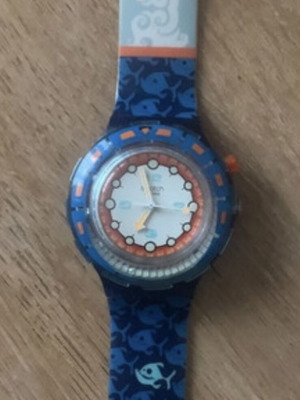 Swatch Scuba 200 Loomi Pluf Pluf SDN908 vintage wristwatch, new