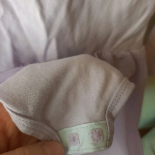 Lilac ballet leotard like new for 4 years cotton with snaps