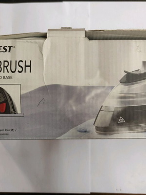 Steam Brush Silver Crest used, irons and steams for disinfection
