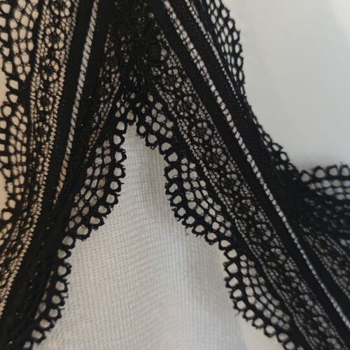 Zara white lingerie-style top like new, size S