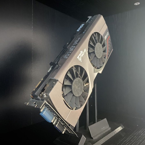 Decorative GPU nVidia N560GTX Ti Hawk used, with stand