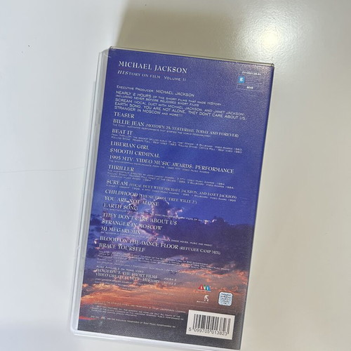 Michael Jackson History On Film V.2 VHS