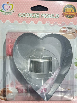 Cookie Cutter New Heart-Shaped for Pastries and More