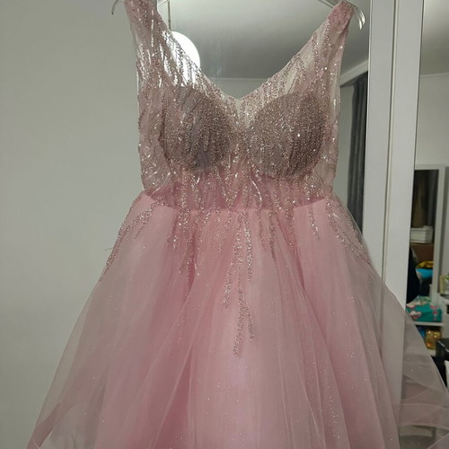 Official short dress pink, made to measure