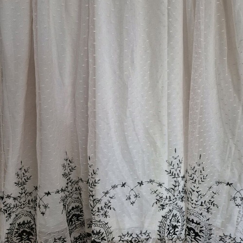 Lavand dress in empire line like new, ivory with lace details