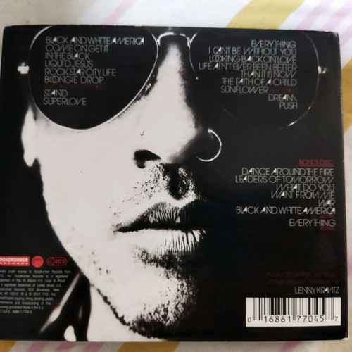 Lenny Kravitz Black And White America 2CD Deluxe Edition like new