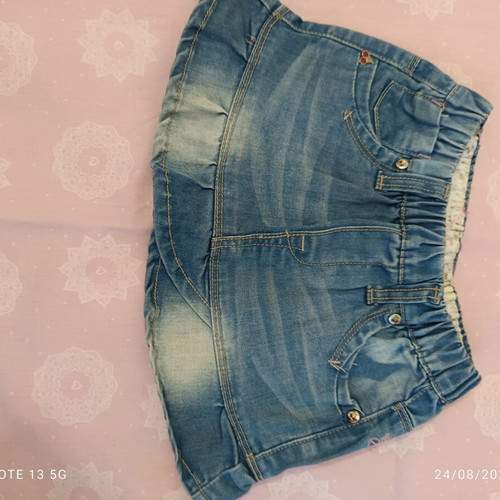 Denim skirt for 2-year-old