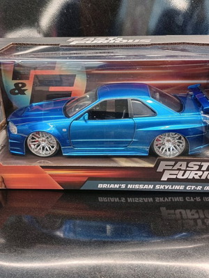 Nissan Skyline GTR Fast and Furious παιχνίδι αυτοκίνητο