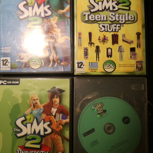 PC games used, pack of 12, various titles