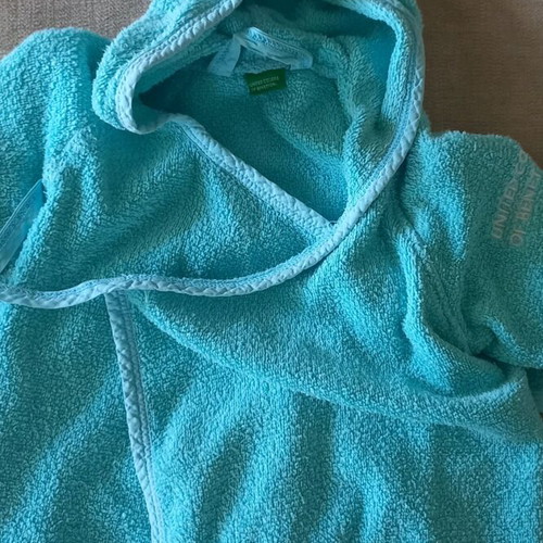 Bathrobes for 1-2 years like new, Benetton and Bebe Jou