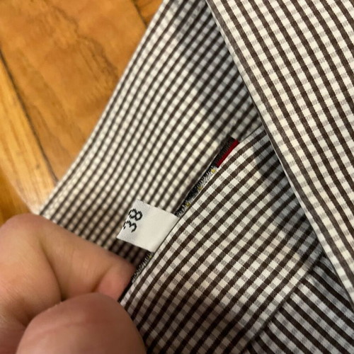Lamura Club checked men's shirt size 38 like new