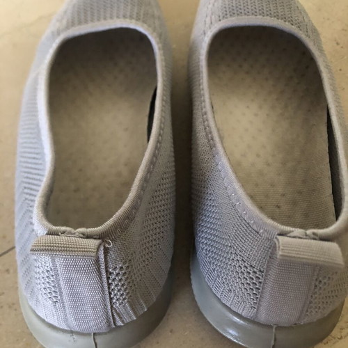 SaveYourFeet women's gray anatomical ballerina shoes size 41 used