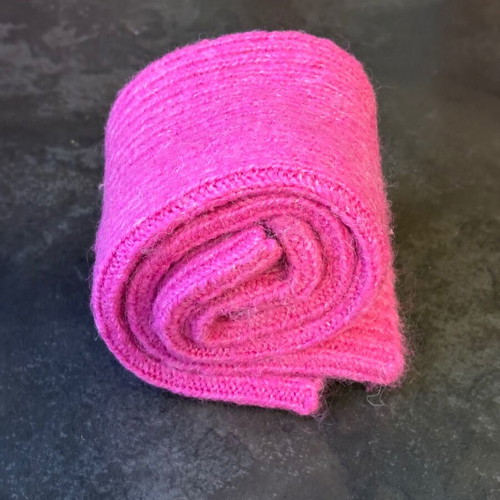Zara fuchsia gloves like new, long to the elbow