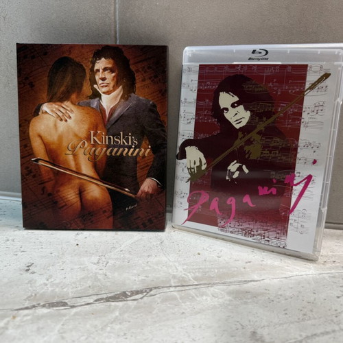 Klaus Kinski Paganini Blu-ray, biography, English subtitles