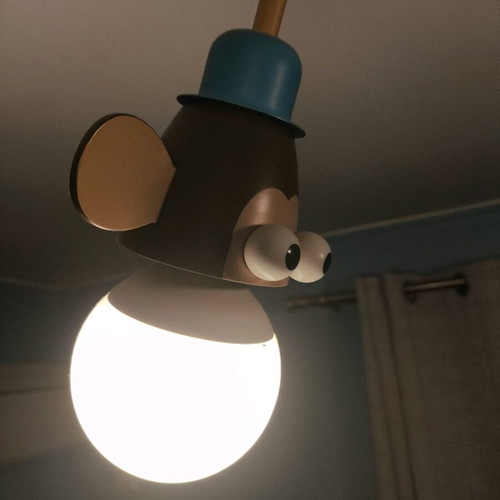 Philips Zoo ceiling light with 3 lights like new, kids room