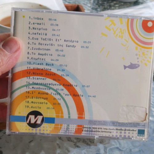 Micro e-mail CD used