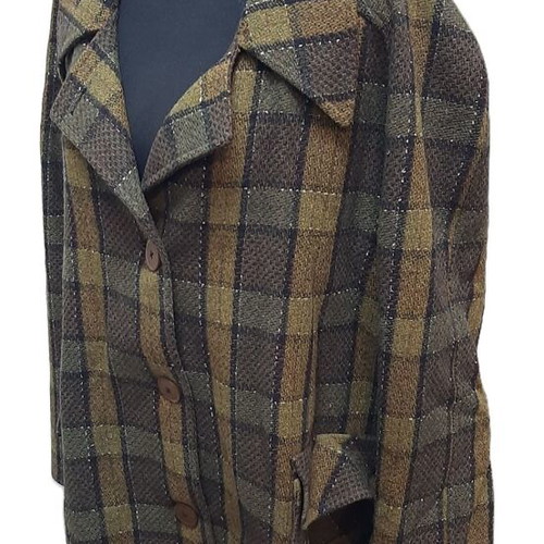 Vintage men's wool jacket coat from Aggressia fashion house, used