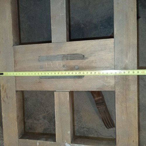 Wooden table base