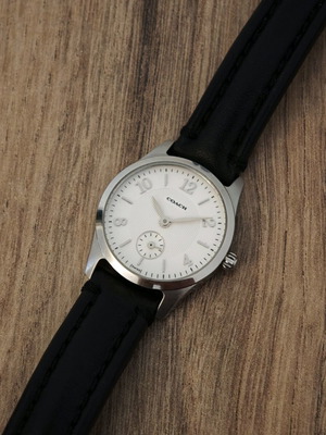 Coach women's watch used, stainless steel 25 mm Swiss Made