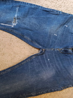 Pull & Bear jeans size 46 used, blue