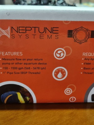 Neptune Systems Flow Sensor FS-100 1" new