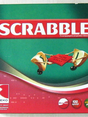 Scrabble ελληνικό με κάρτες