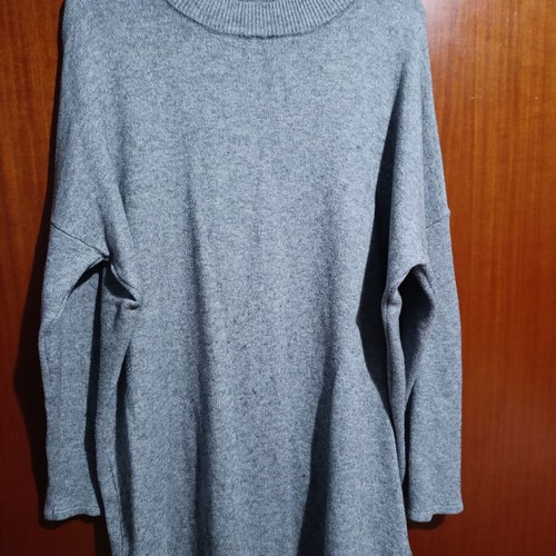 Knitted sweater used gray, sizes L-XXL