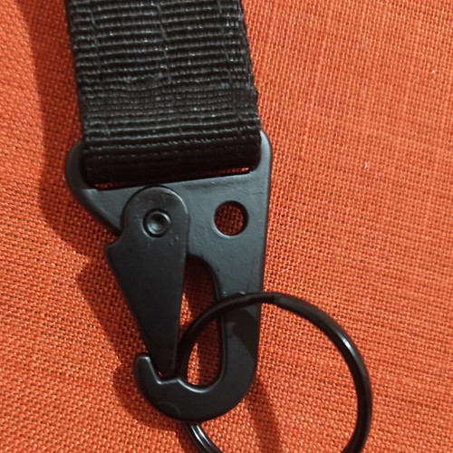 Belt hook new, black for keys