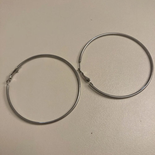 Zara women's earrings like new, silver