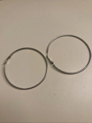 Zara women's earrings like new, silver
