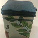Bravo coffee tin packaging used